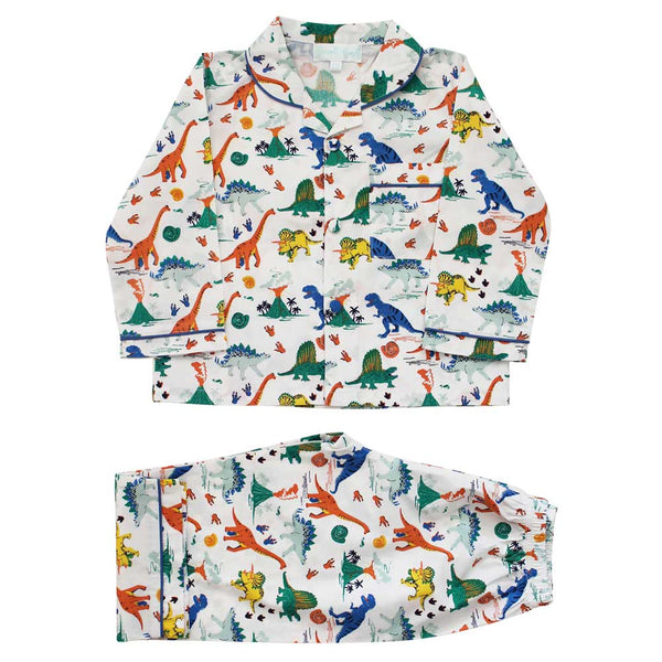 Boy's Dinosaur Cotton Pyjamas